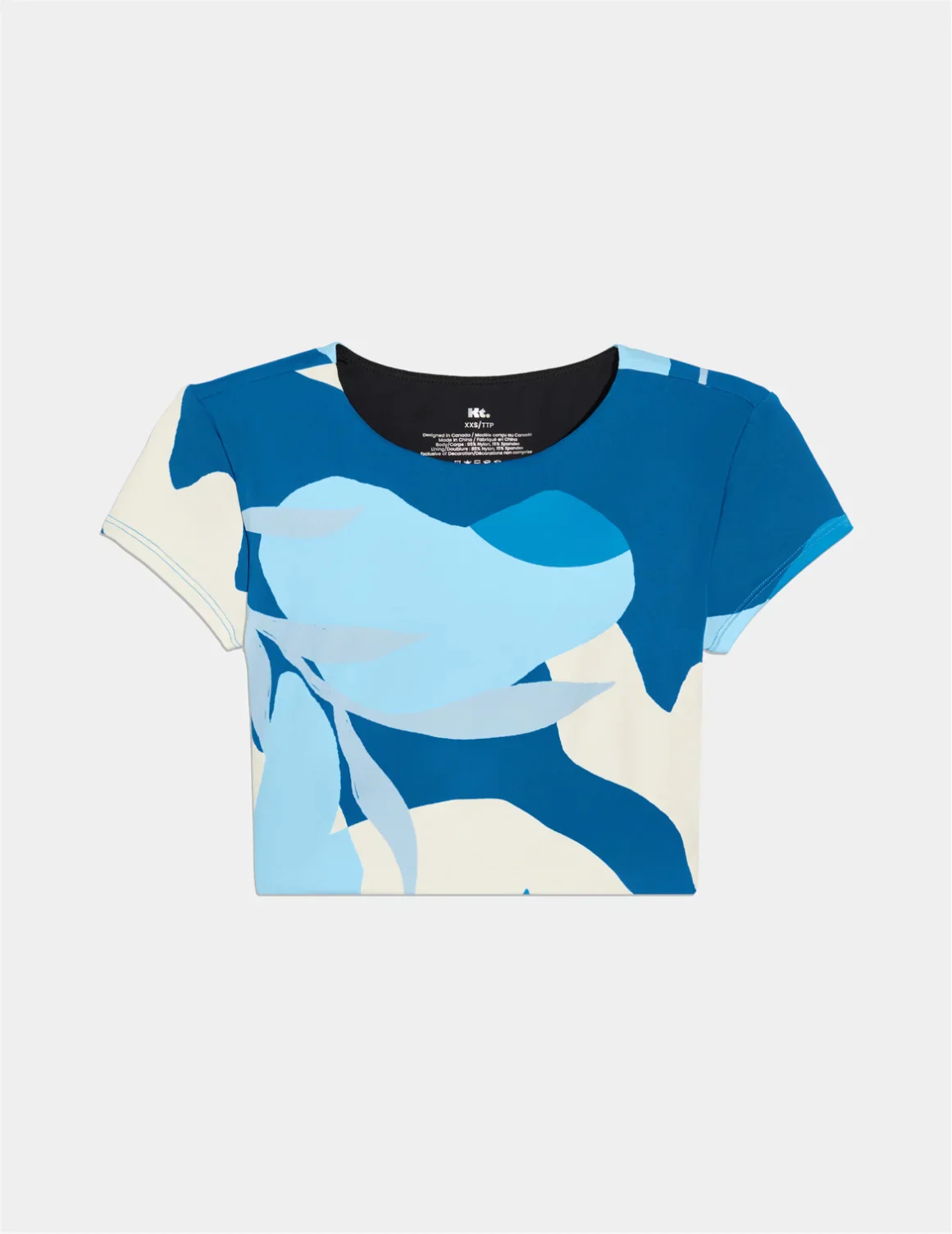 High Tide Cropped Swim Top - Last Call - Image 5