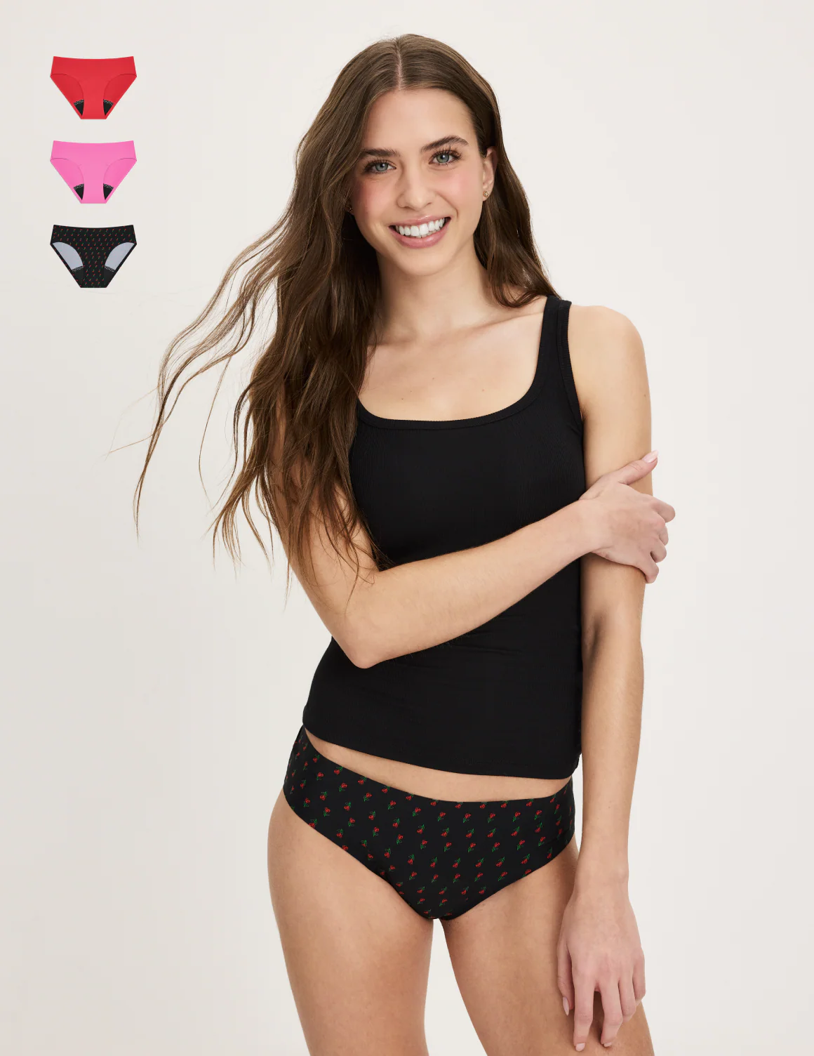 Leakproof UltraThin No-Show Bikini 3-Pack - Image 3