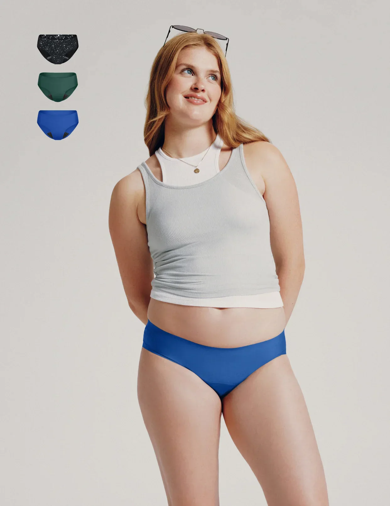 Leakproof UltraThin No-Show Bikini 3-Pack - Last Call - Image 17