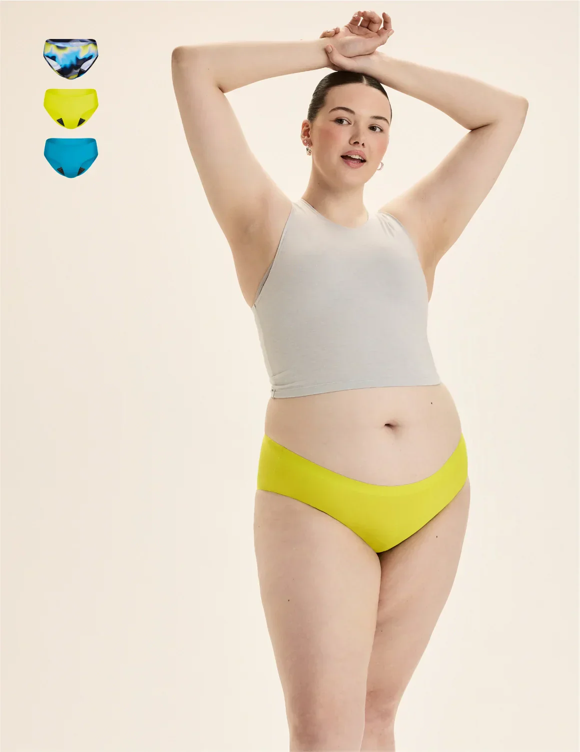 Leakproof UltraThin No-Show Bikini 3-Pack - Last Call - Image 18
