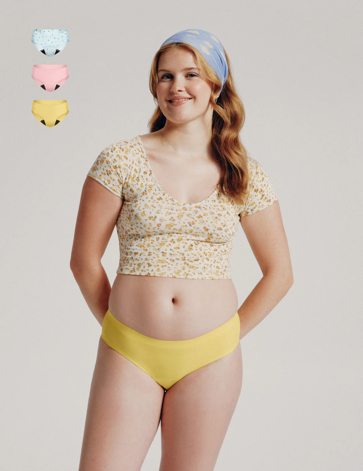 Leakproof UltraThin No-Show Bikini 3-Pack - Last Call - Image 31
