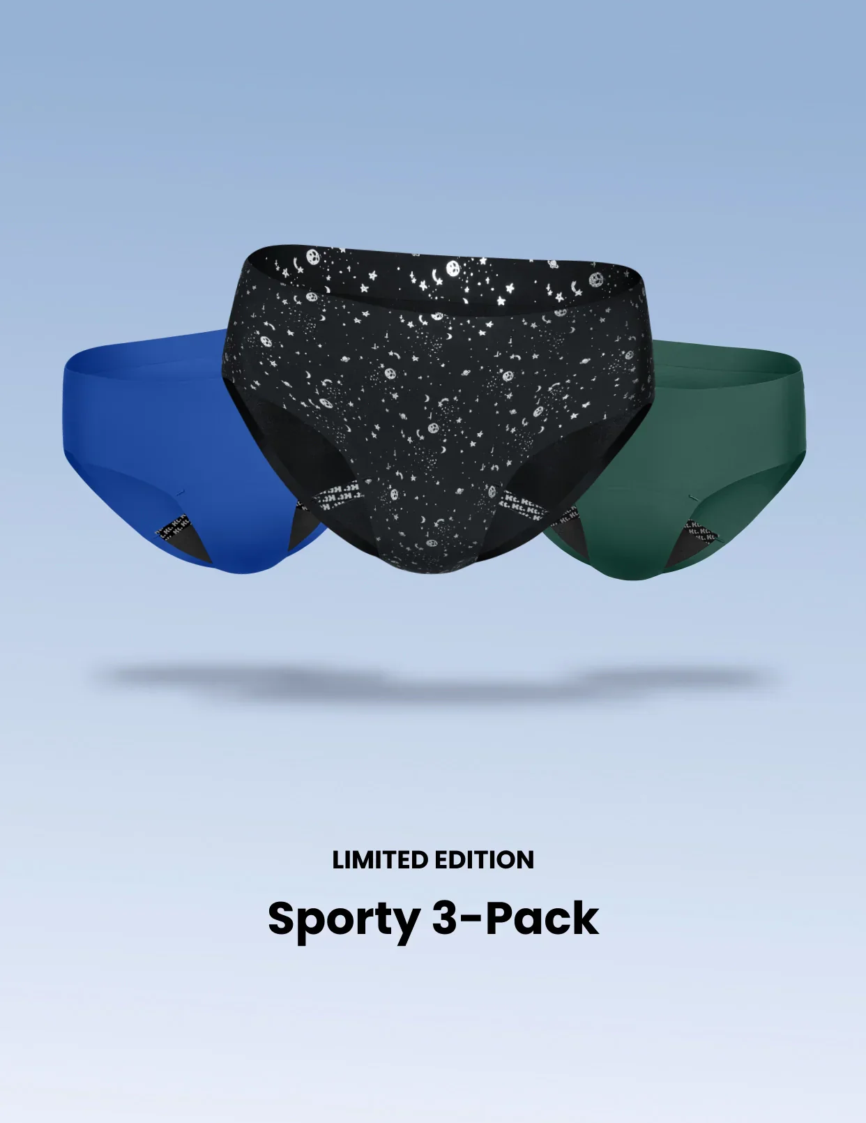 Leakproof UltraThin No-Show Bikini 3-Pack - Last Call - Image 9