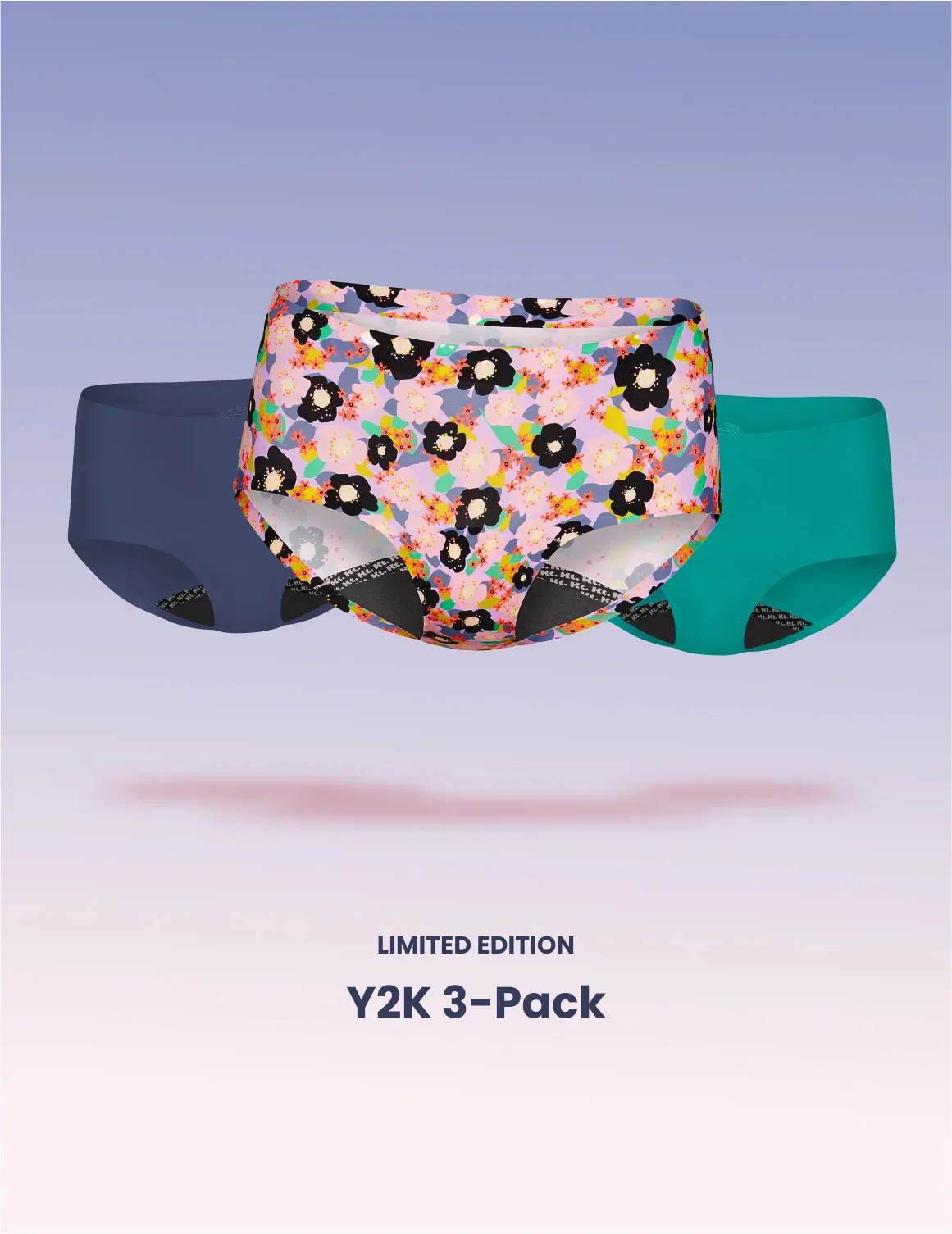 Leakproof UltraThin No-Show Boyshort 3-Pack - Image 12