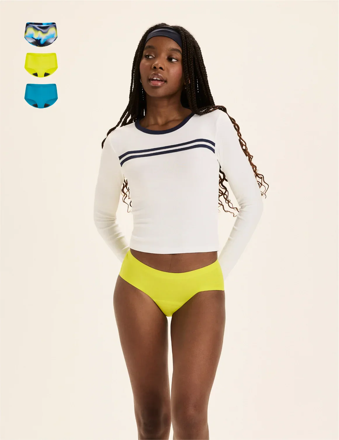 Leakproof UltraThin No-Show Boyshort 3-Pack - Image 19
