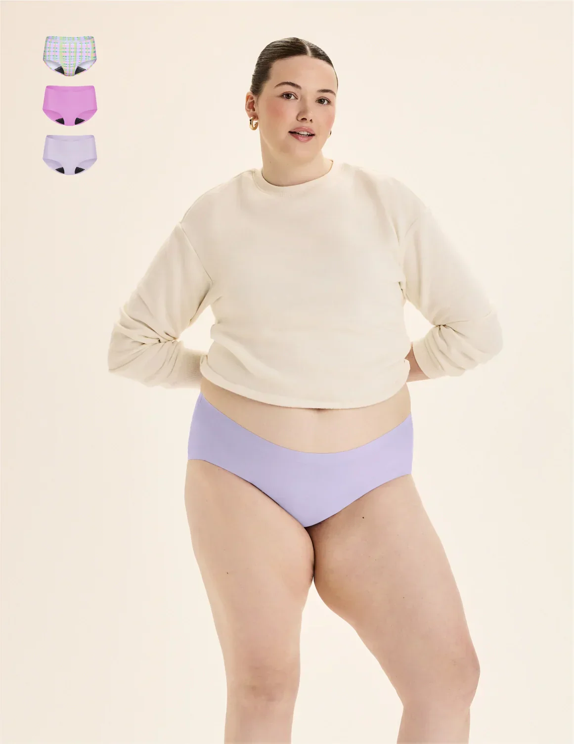 Leakproof UltraThin No-Show Boyshort 3-Pack - Image 27