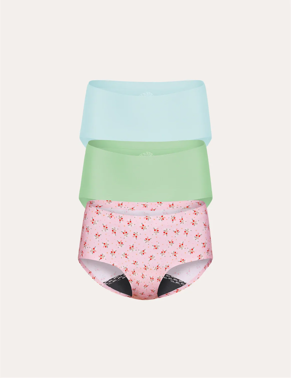 Leakproof UltraThin No-Show Boyshort 3-Pack - Image 39