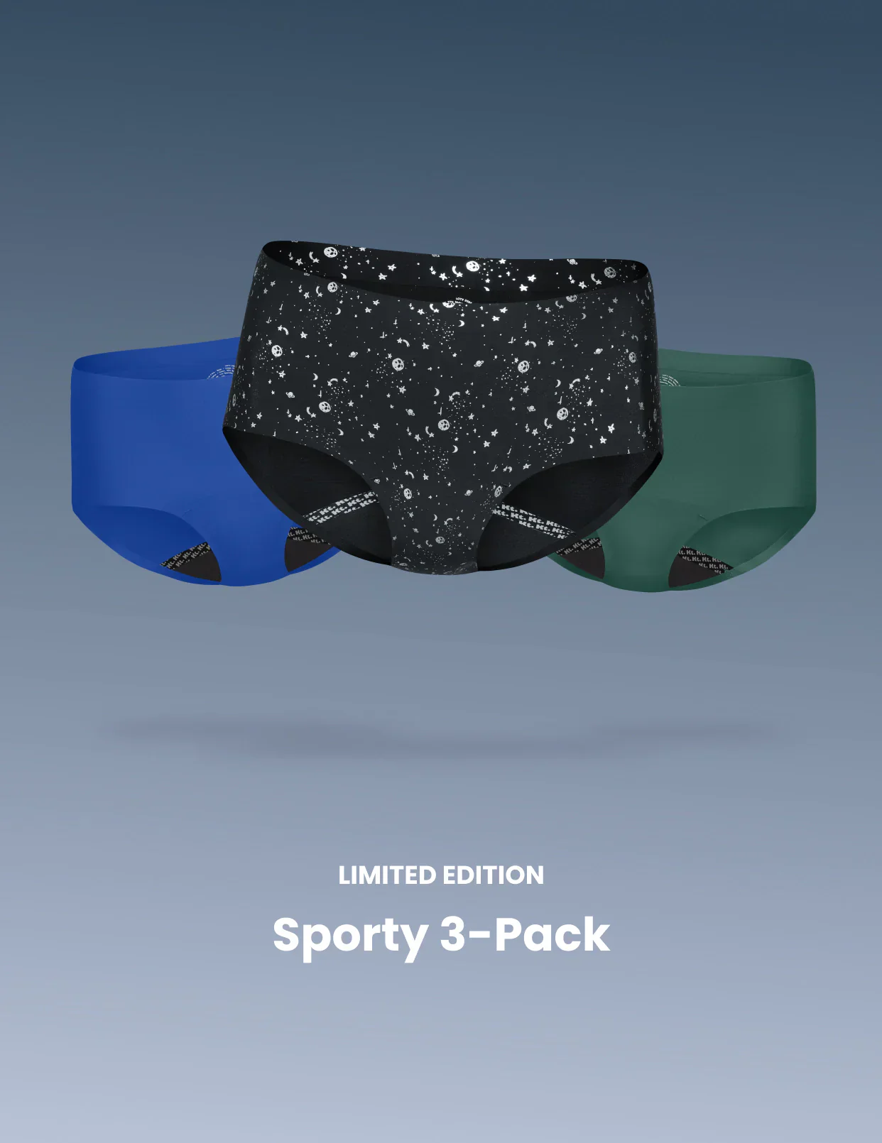 Leakproof UltraThin No-Show Boyshort 3-Pack - Image 8