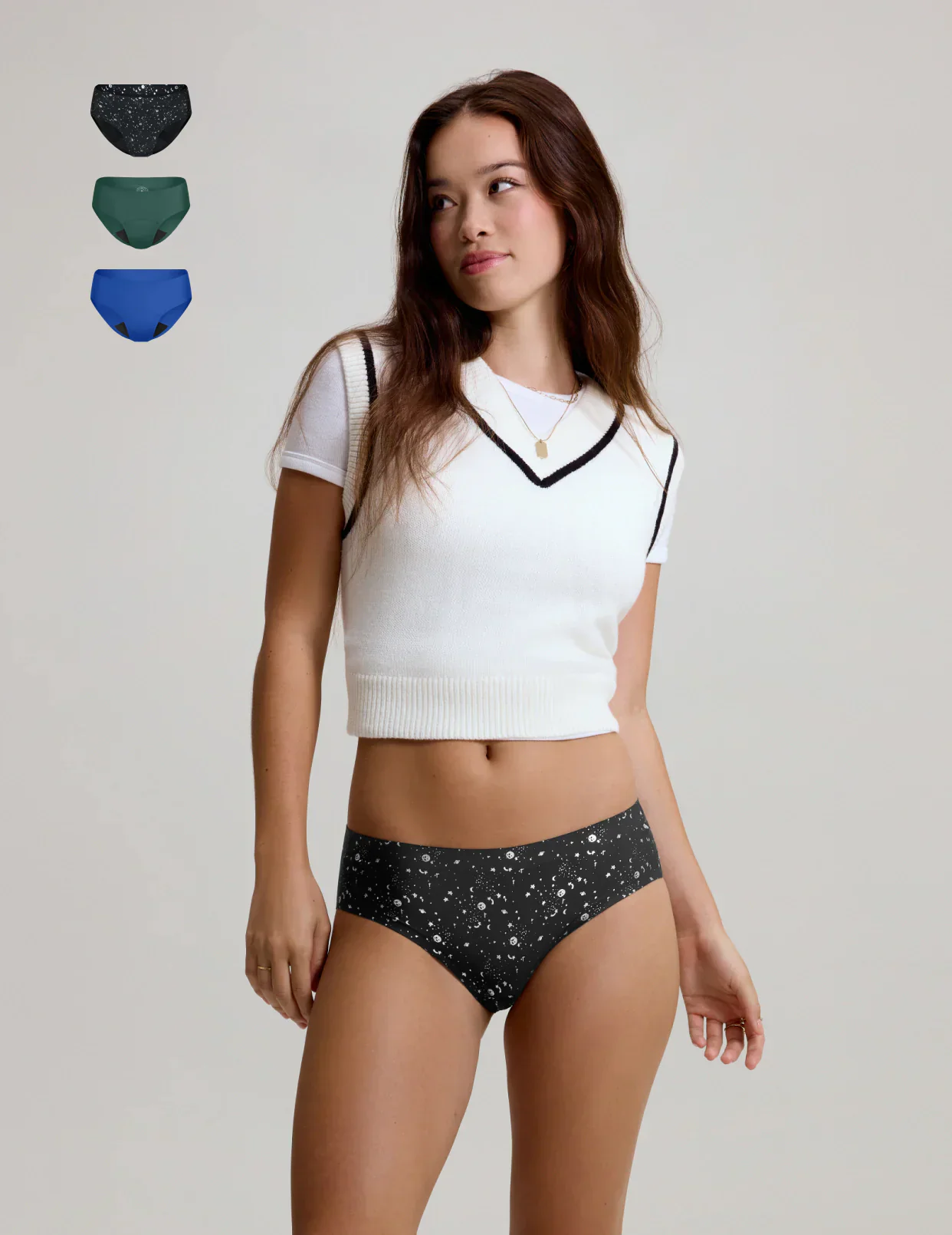 Light Leakproof No-Show Bikini 3-Pack - Image 4