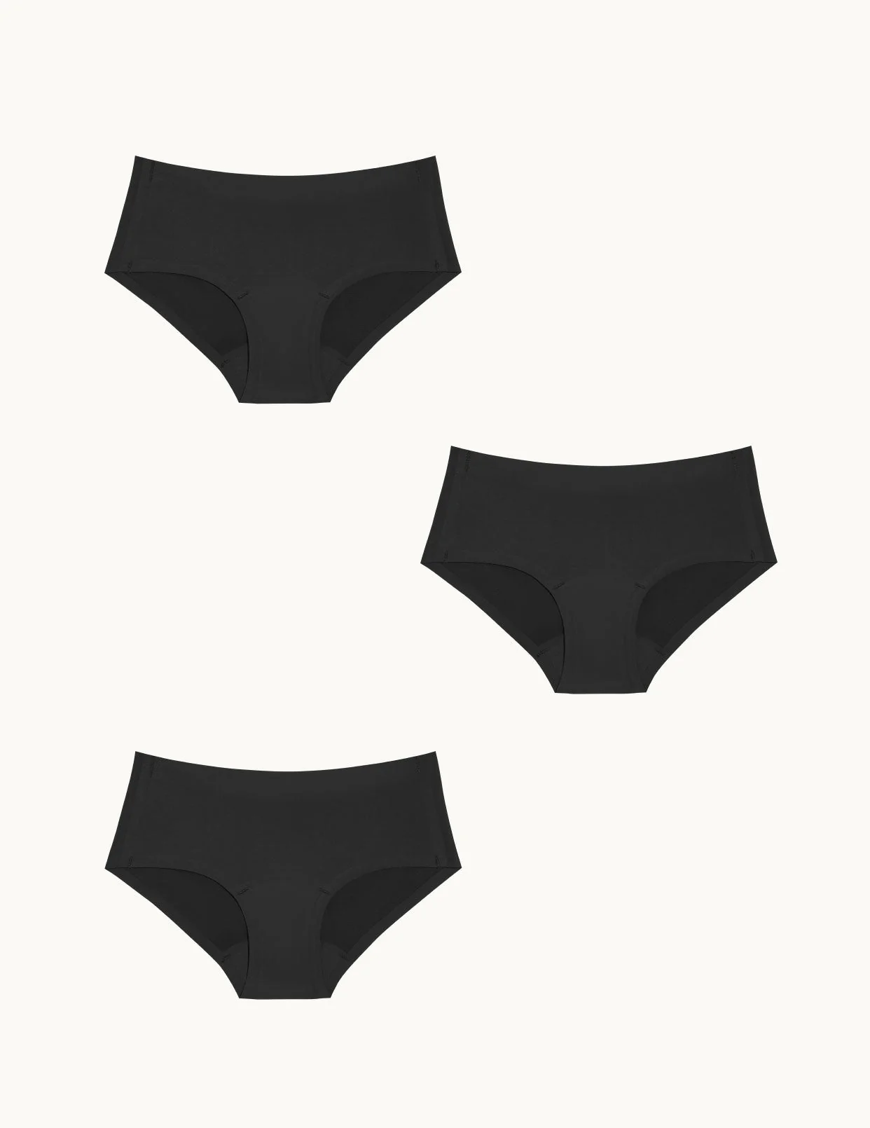 Light Leakproof No-Show Boyshort 3-Pack - Image 4
