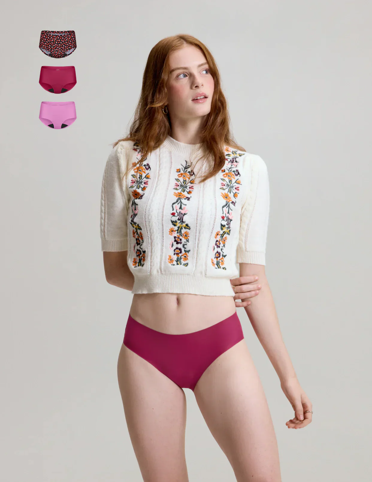 Light Leakproof No-Show Boyshort 3-Pack - Image 8