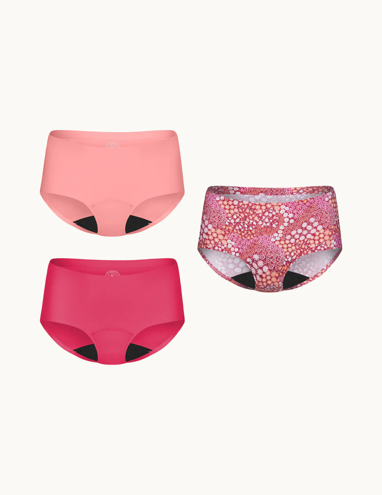 Light Leakproof No-Show Boyshort 3-Pack - Last Call - Image 43
