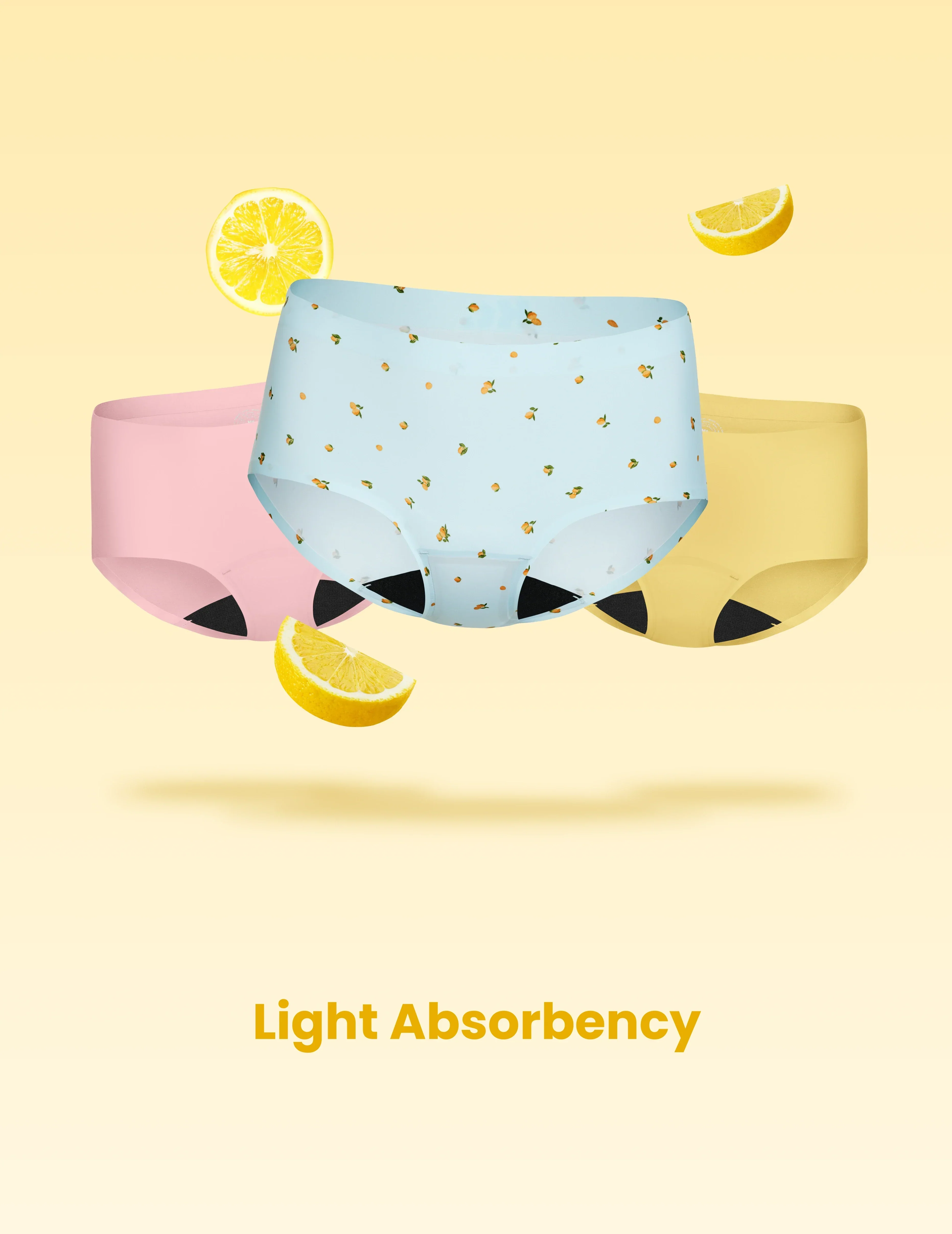 Light Leakproof No-Show Boyshort 3-Pack - Last Call - Image 5