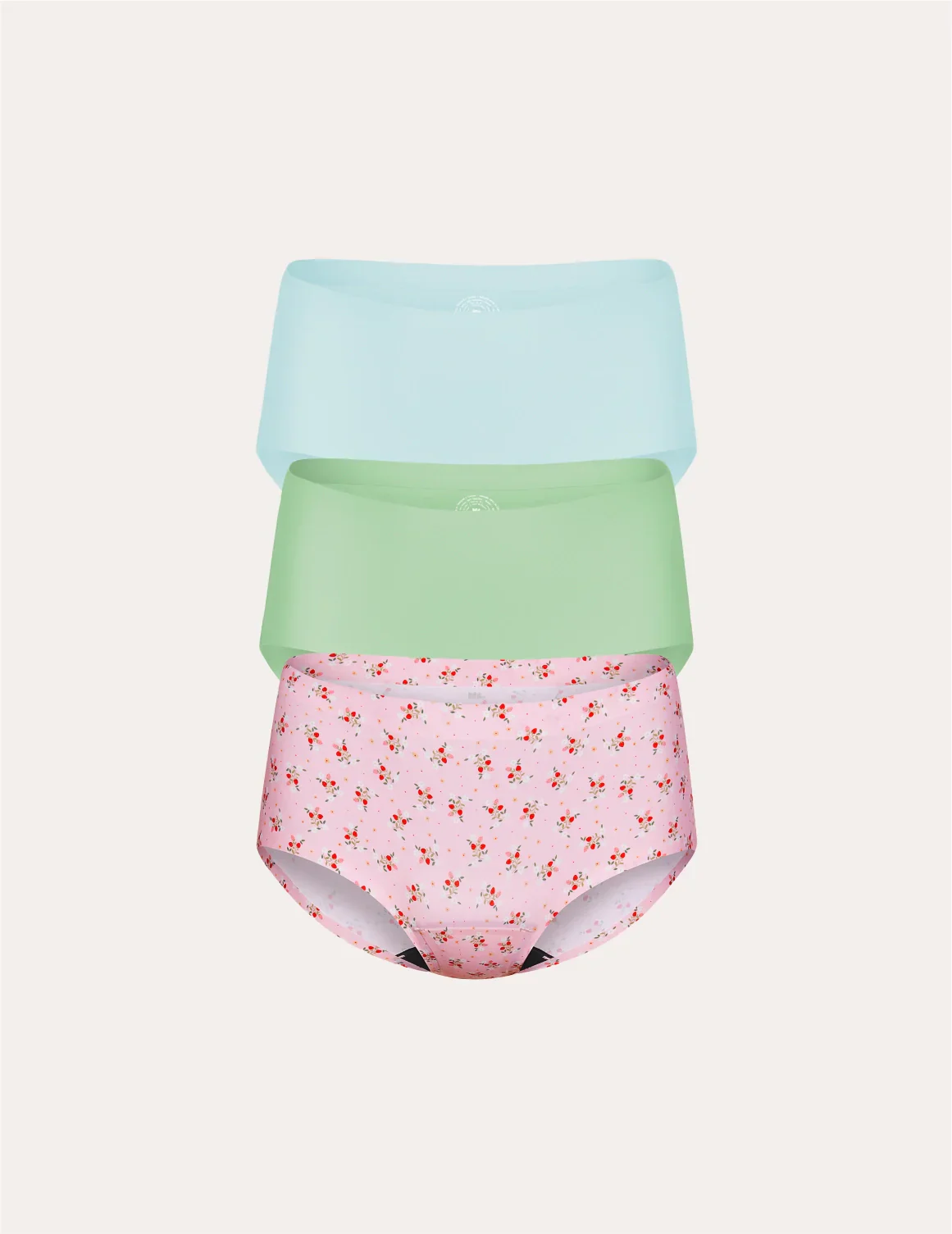 Light Leakproof No-Show Boyshort 3-Pack - Last Call - Image 51