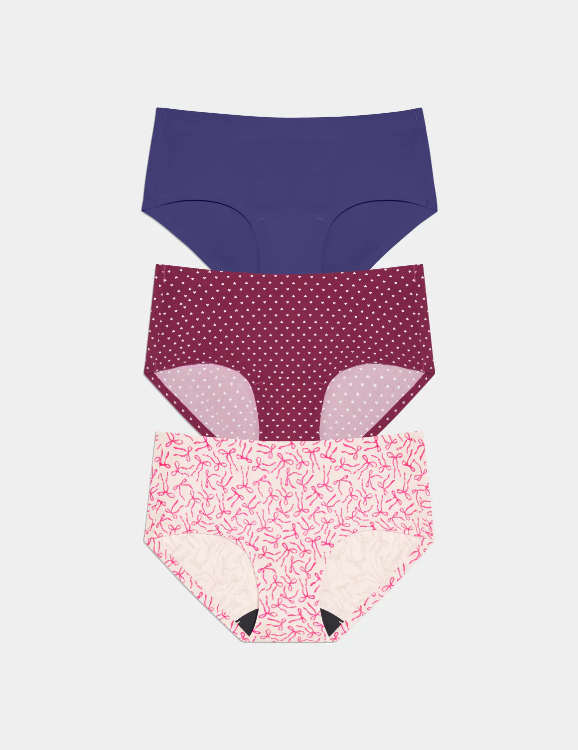 Light Leakproof No-Show Boyshort 3-Pack - Last Call - Image 55