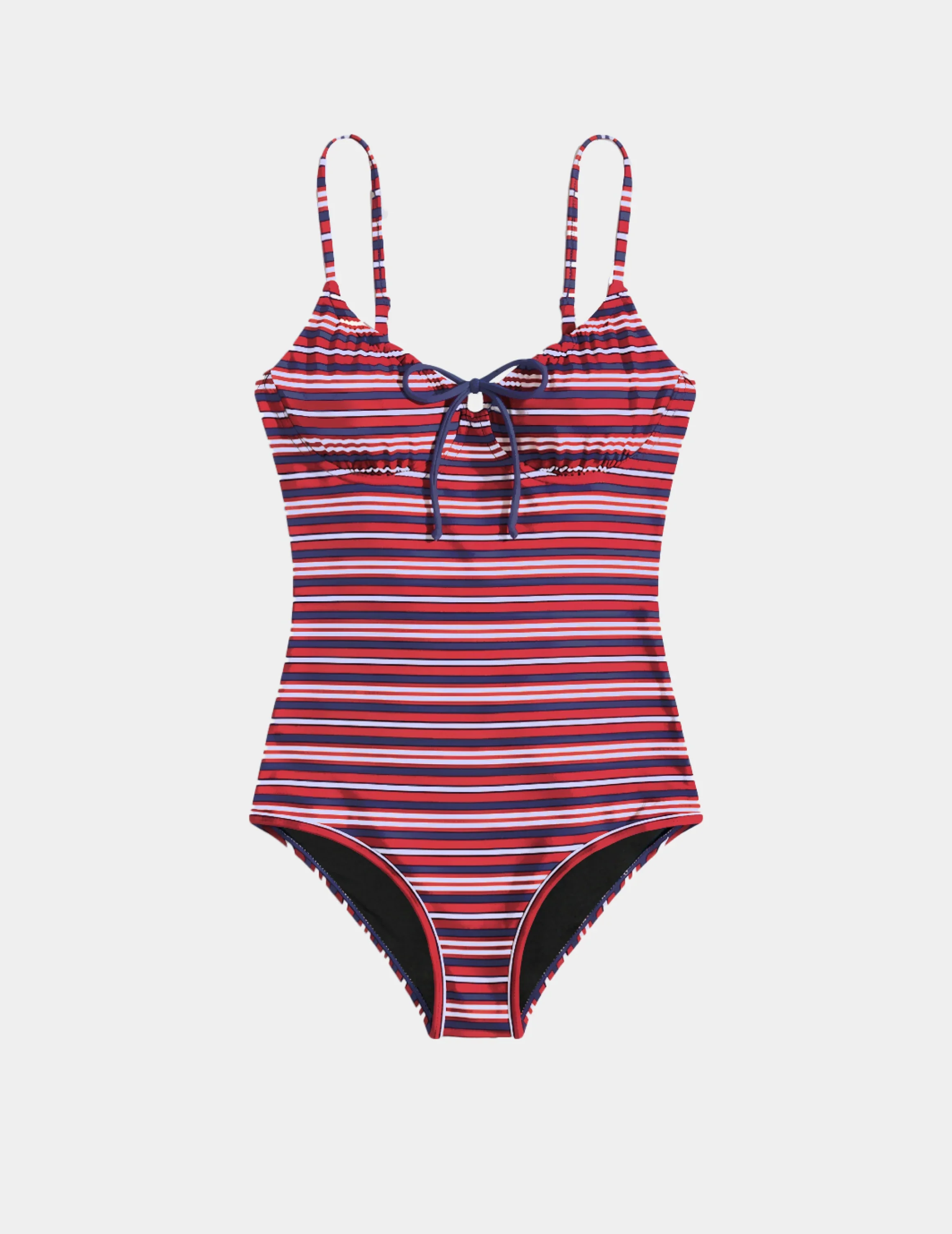 Period Swim Front Tie One Piece - Image 10