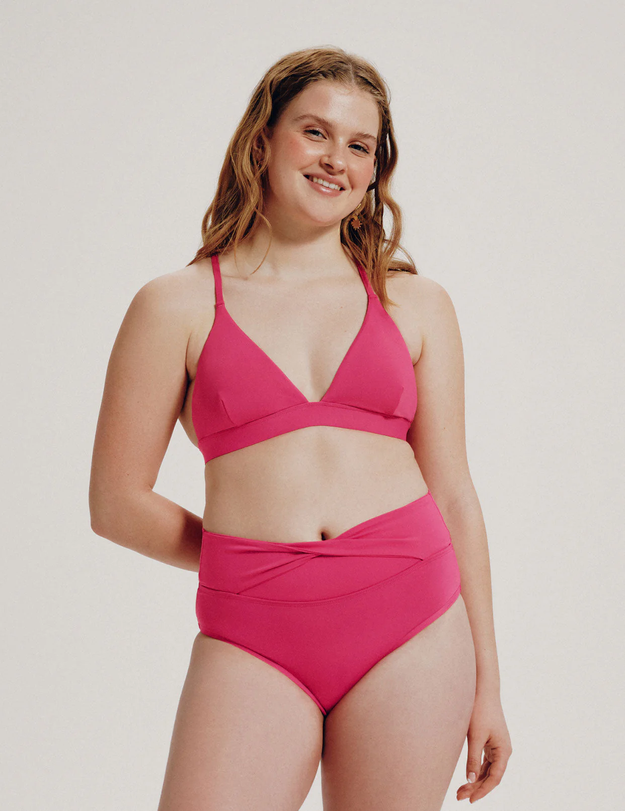 Period Swim Twist High Rise Bikini Bottom - Last Call - Image 17