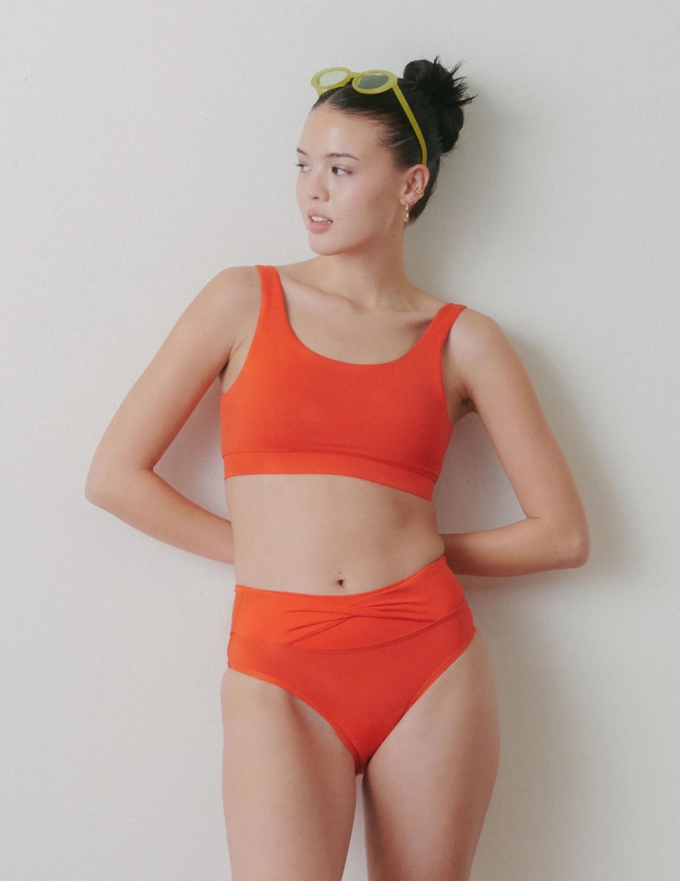 Period Swim Twist High Rise Bikini Bottom - Last Call - Image 26