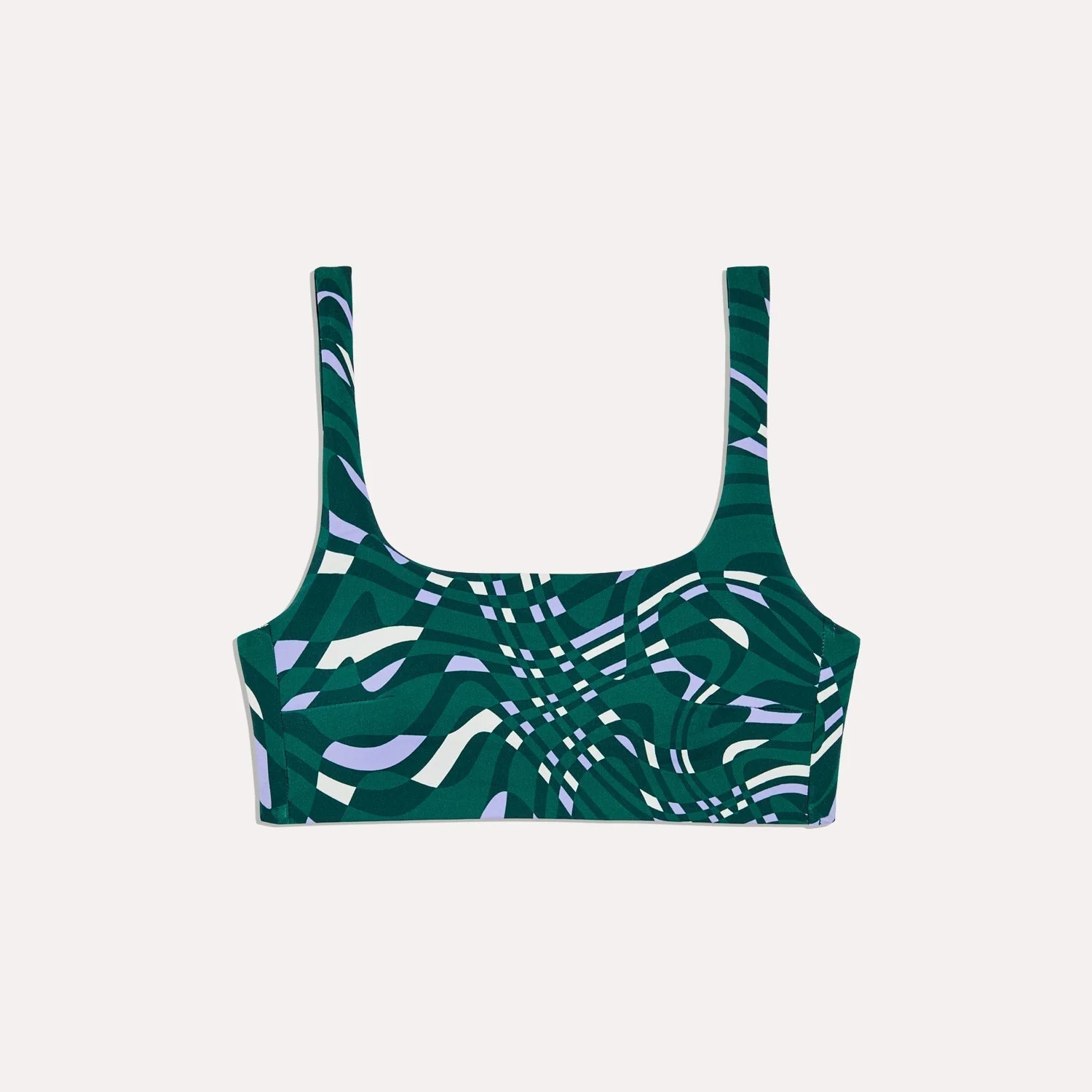 Square Neck Scoop Bikini Top - Last Call - Image 14