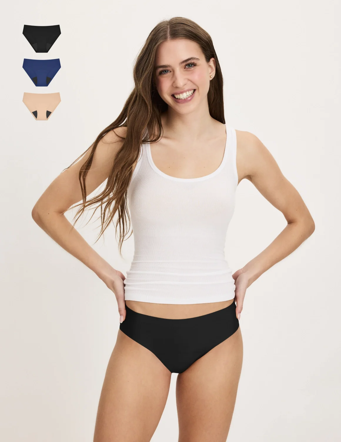 Super Leakproof® No-Show Bikini 3-Pack - Image 7