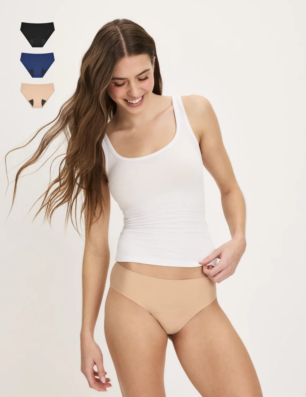 Super Leakproof® No-Show Bikini 3-Pack - Image 8