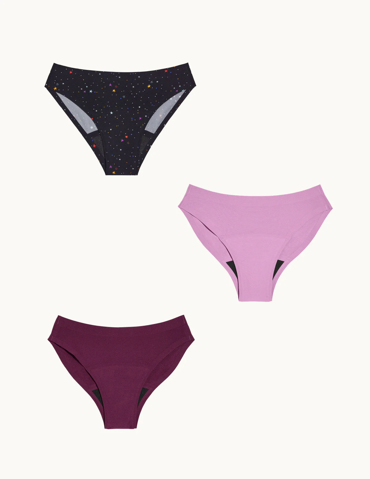 Super Leakproof® No-Show Bikini 3-Pack - Original - Last Call - Image 19