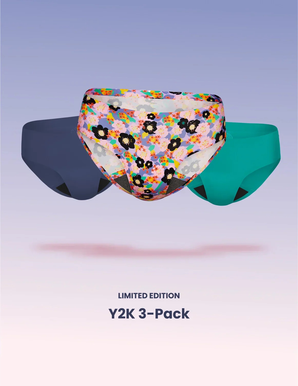 Super Leakproof® No-Show Bikini 3-Pack - Original - Last Call - Image 22