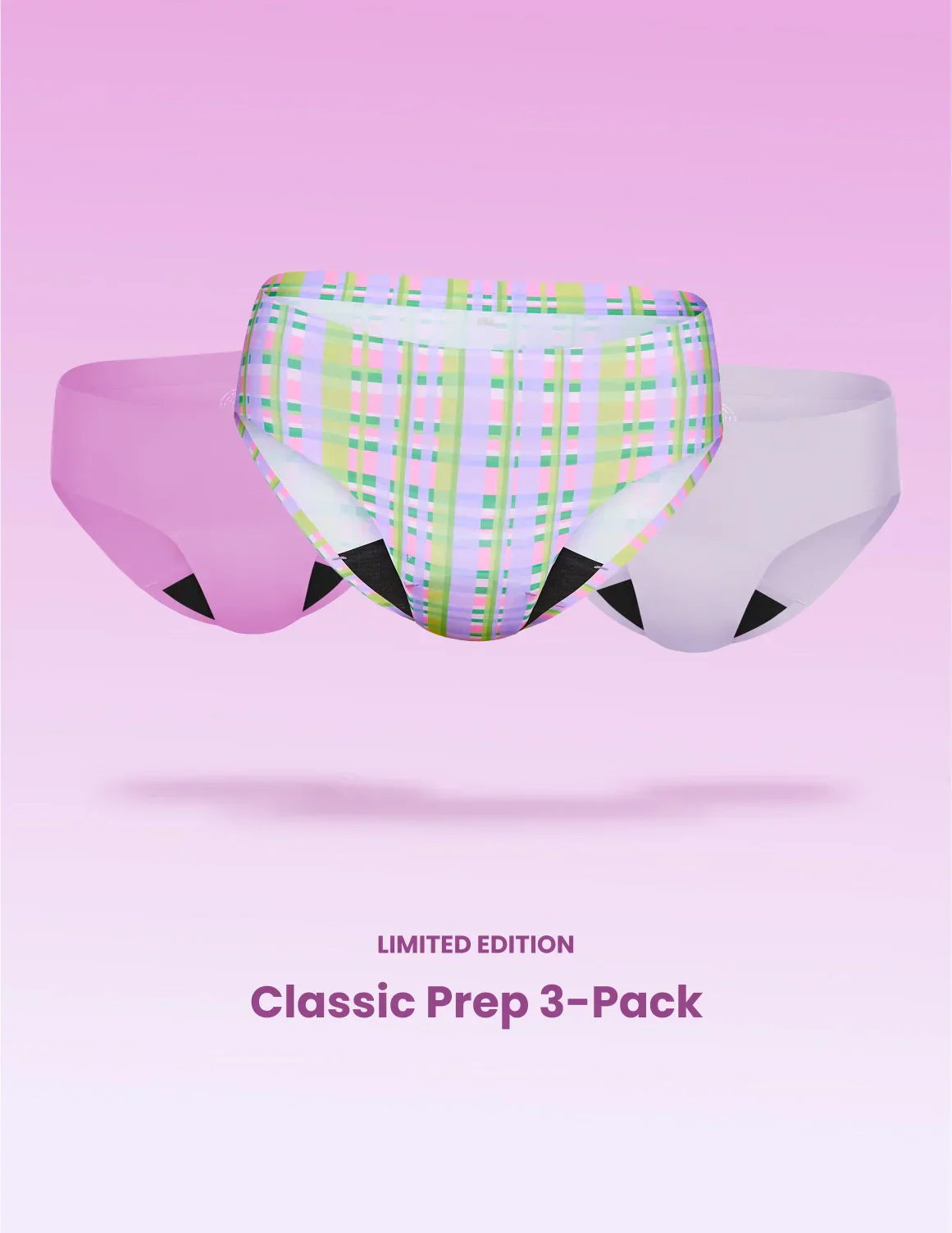 Super Leakproof® No-Show Bikini 3-Pack - Original - Last Call - Image 24