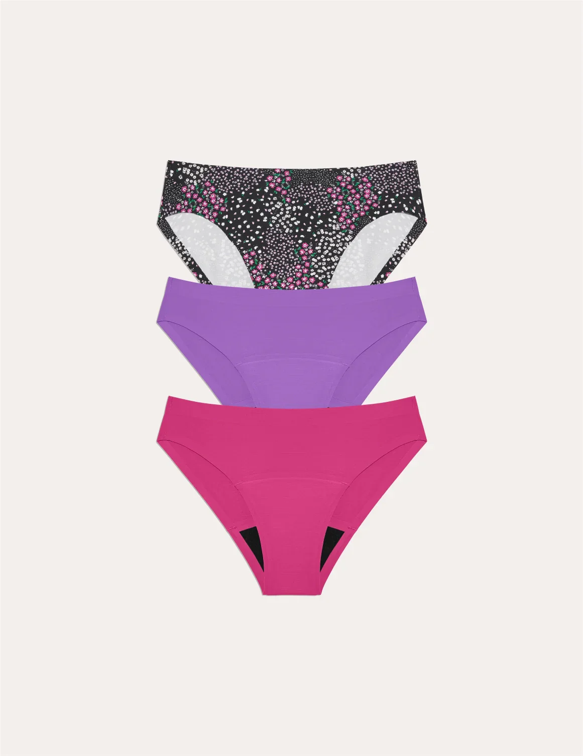 Super Leakproof® No-Show Bikini 3-Pack - Original - Last Call - Image 46