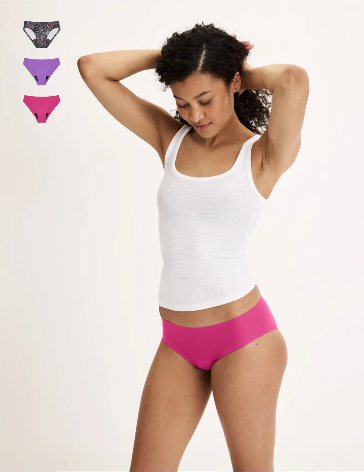 Super Leakproof® No-Show Bikini 3-Pack - Original - Last Call - Image 47