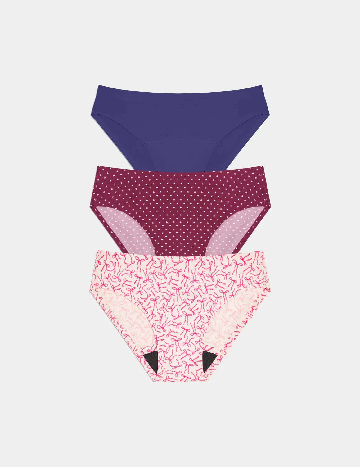Super Leakproof® No-Show Bikini 3-Pack - Original - Last Call - Image 61