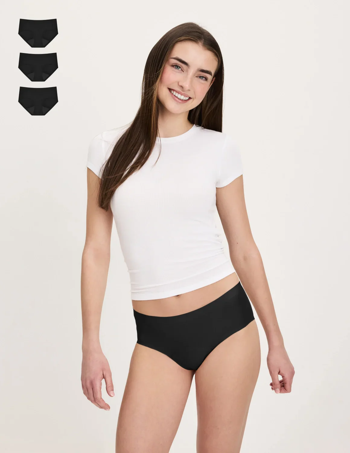 Super Leakproof® No-Show Boyshort 3-Pack - Original - Last Call