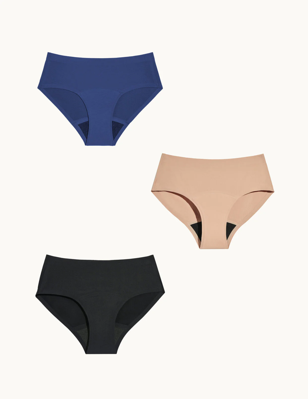 Super Leakproof® No-Show Boyshort 3-Pack - Original - Last Call - Image 20