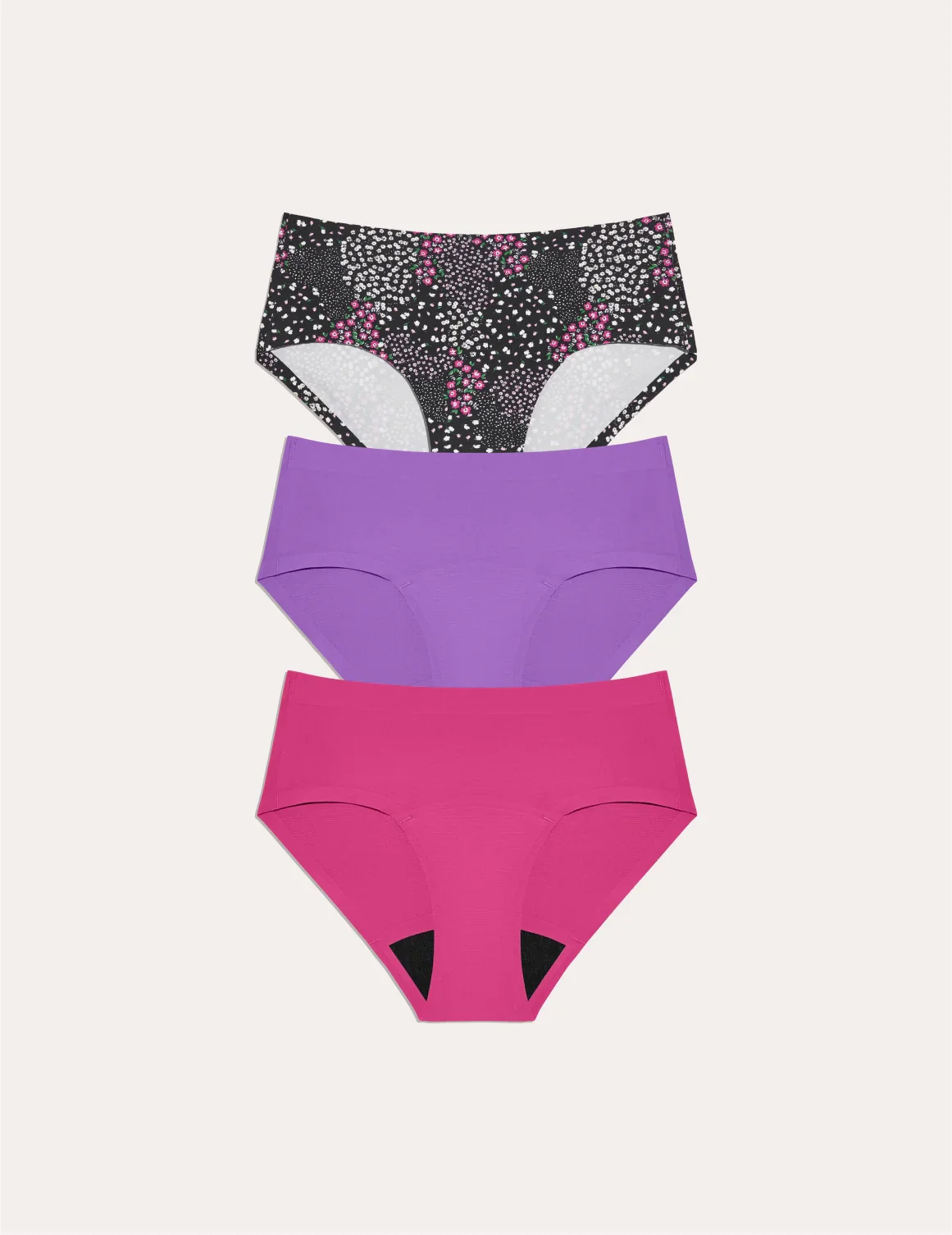 Super Leakproof® No-Show Boyshort 3-Pack - Original - Last Call - Image 43