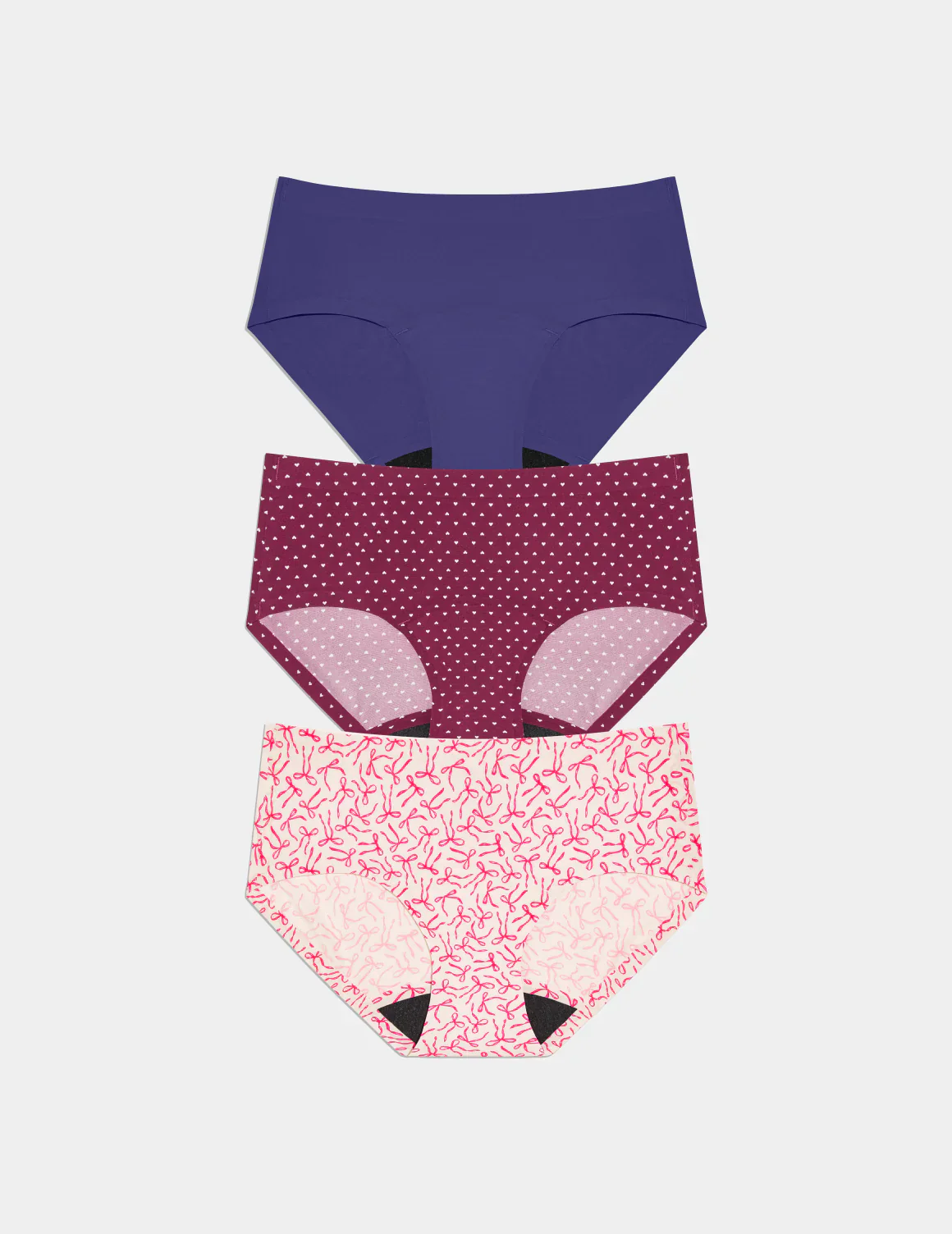 Super Leakproof® No-Show Boyshort 3-Pack - Original - Last Call - Image 51
