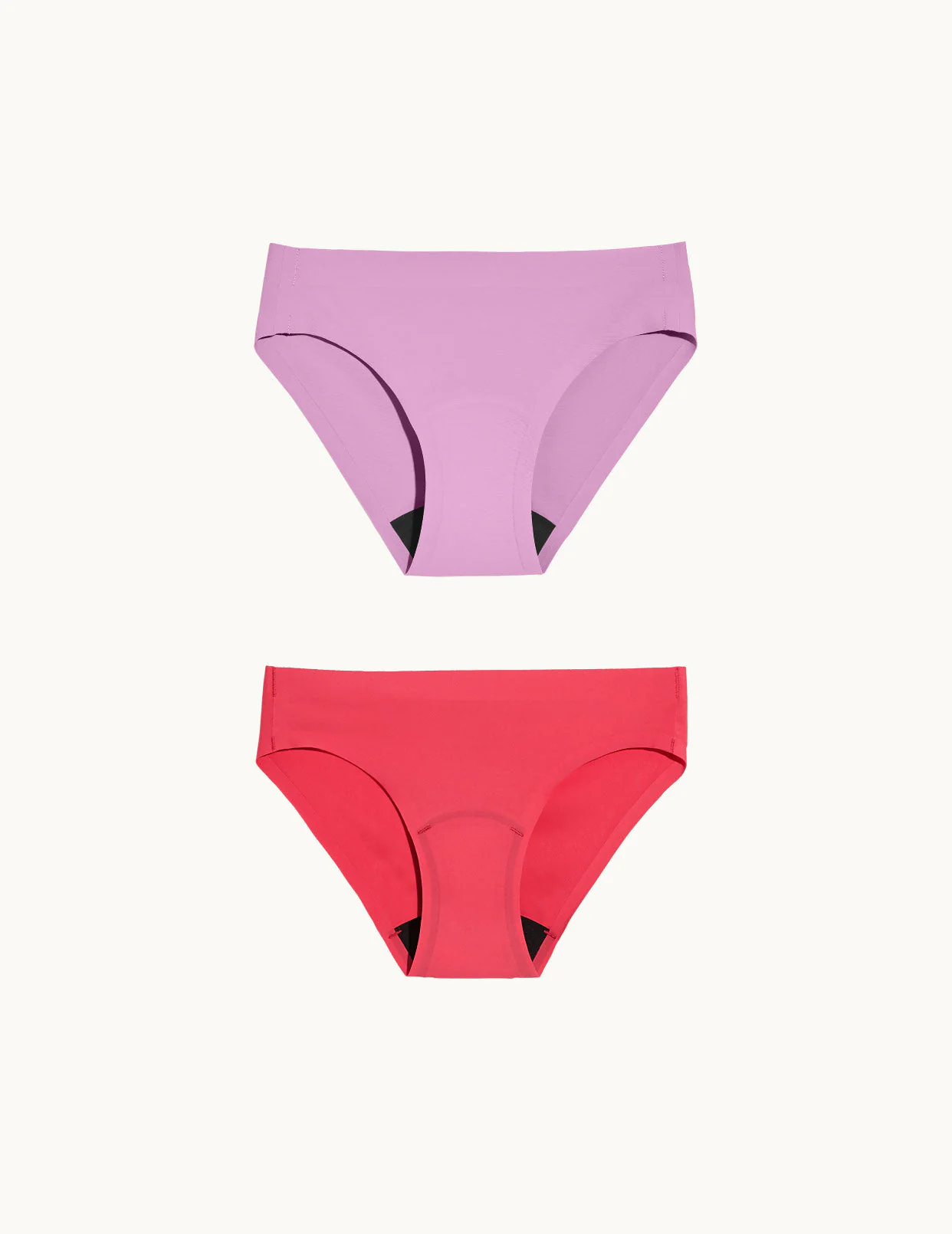 Light Leakproof No-Show Bikini 2-Pack - Last Call - Image 3