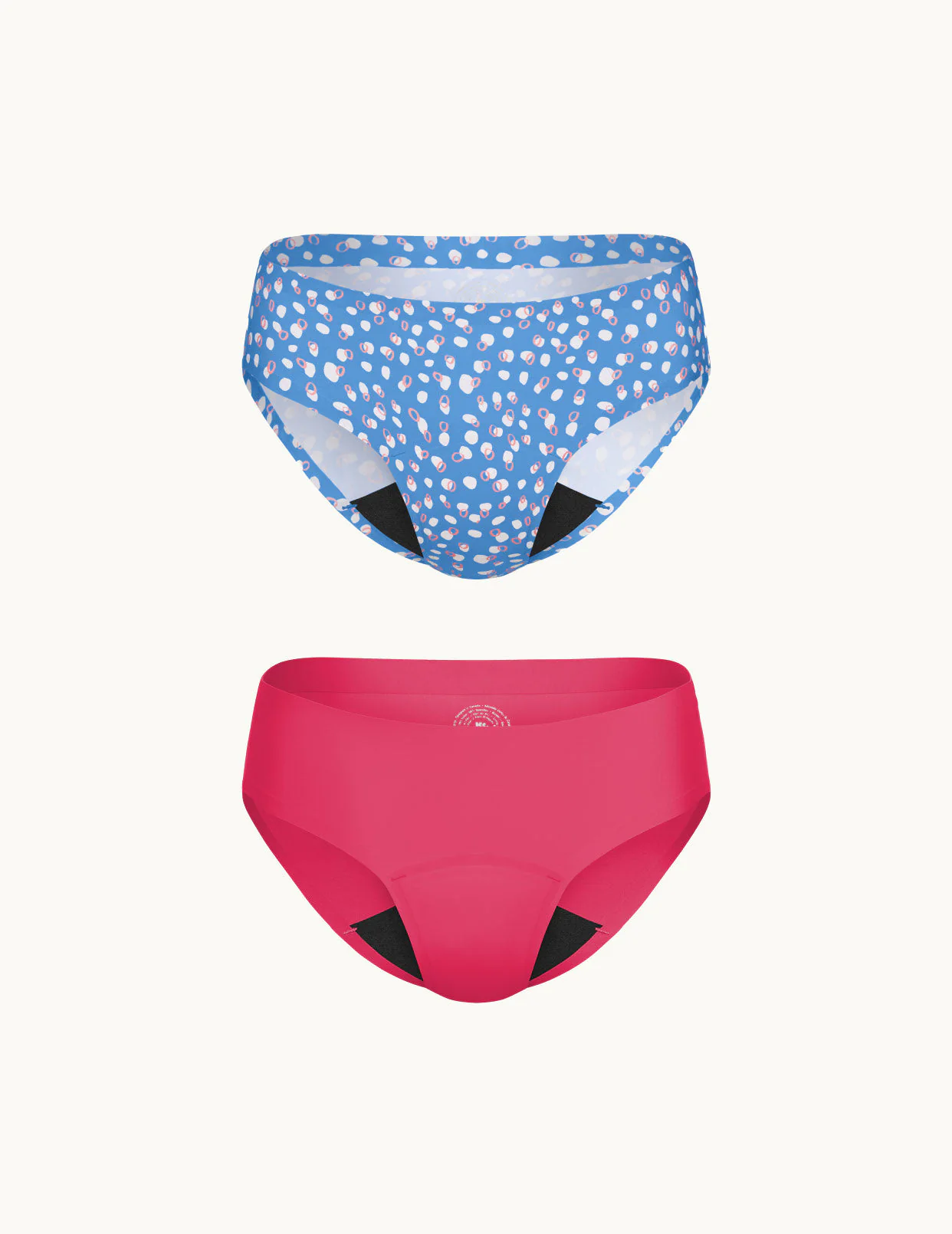 Light Leakproof No-Show Bikini 2-Pack - Last Call - Image 4