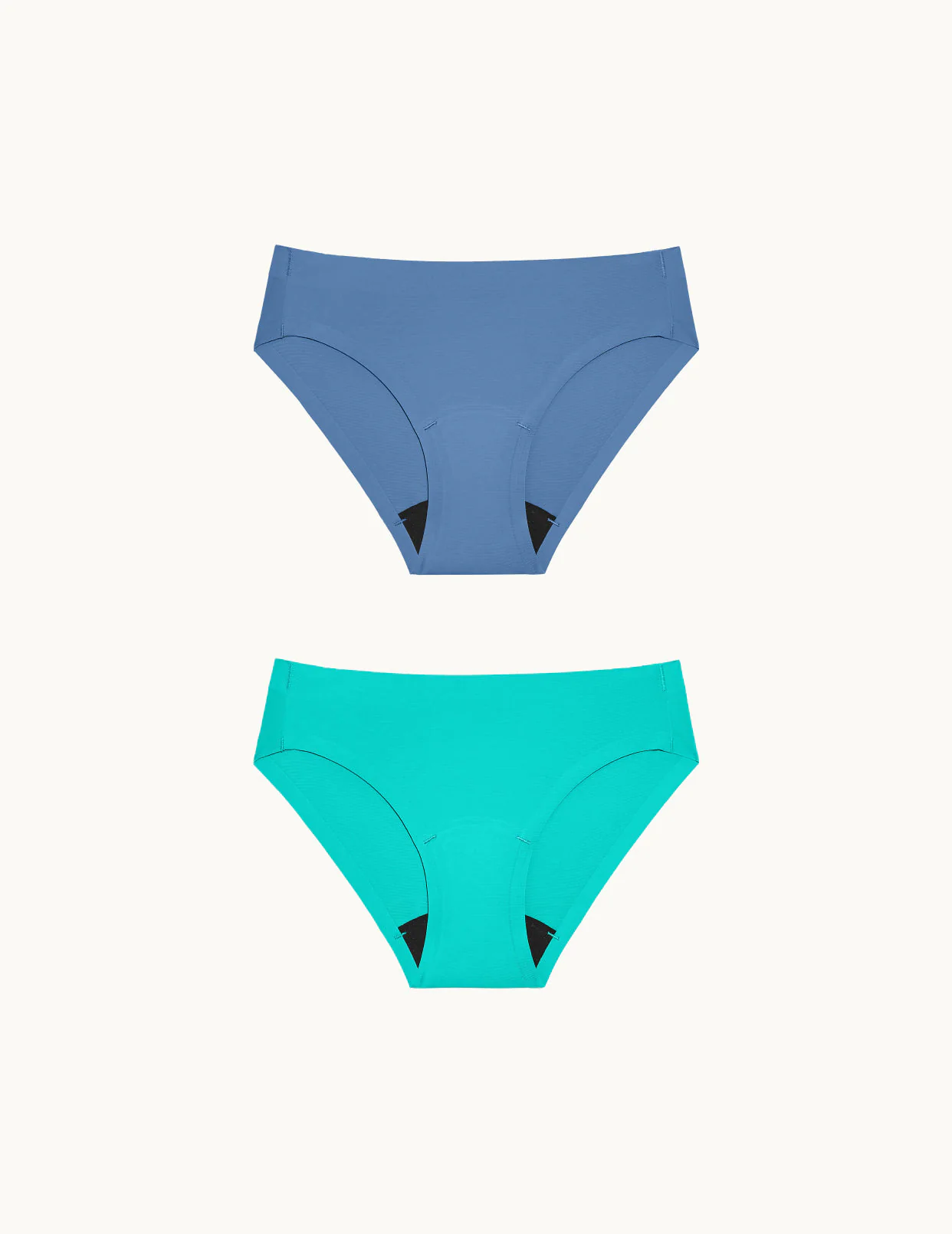 Light Leakproof No-Show Bikini 2-Pack - Last Call - Image 6