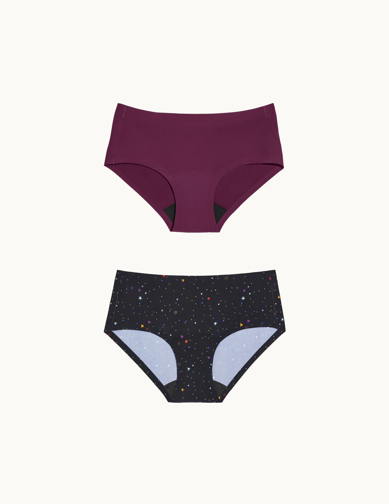 Light Leakproof No-Show Boyshort 2-Pack - Last Call - Image 3